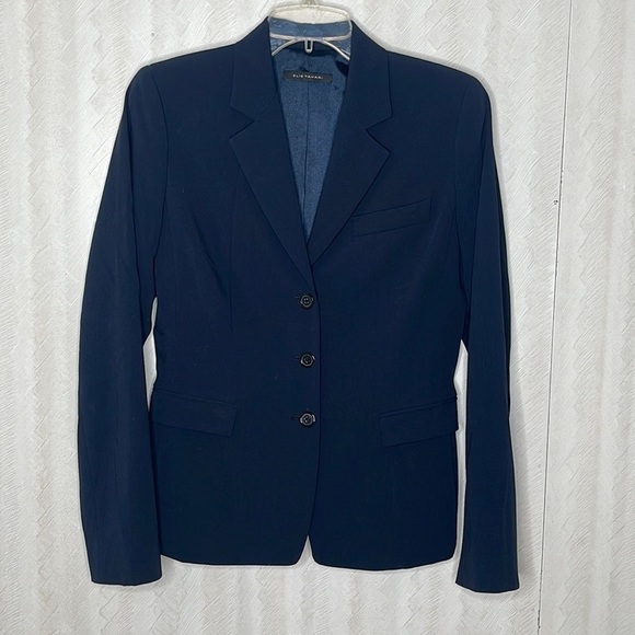 🆕 ELIE TAHARI 3 button blazer Jacket Size 4 - Picture 2 of 6